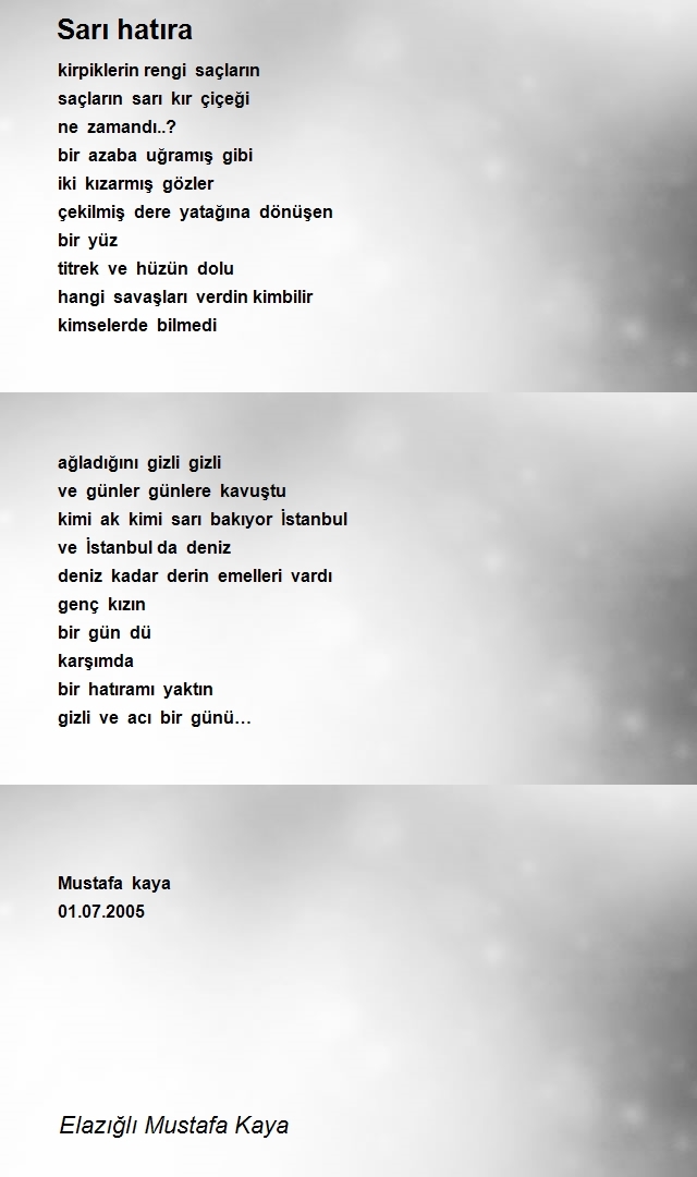 Elazığlı Mustafa Kaya