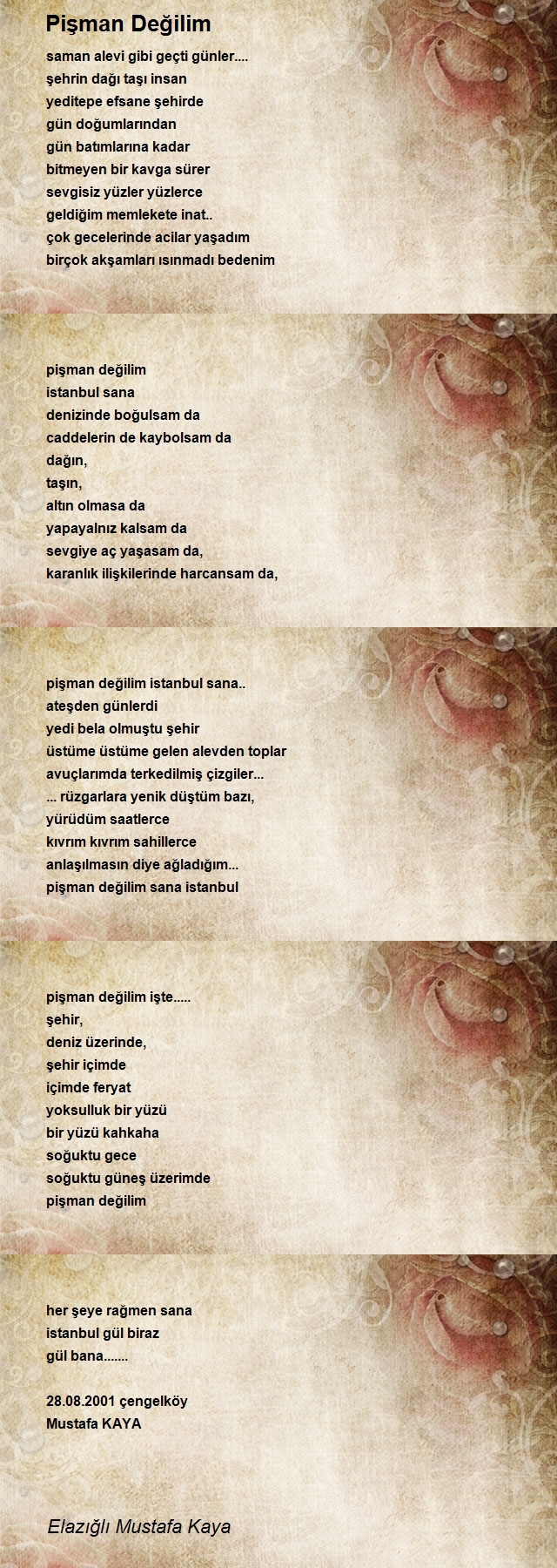 Elazığlı Mustafa Kaya