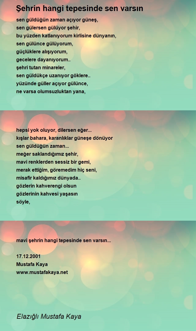 Elazığlı Mustafa Kaya