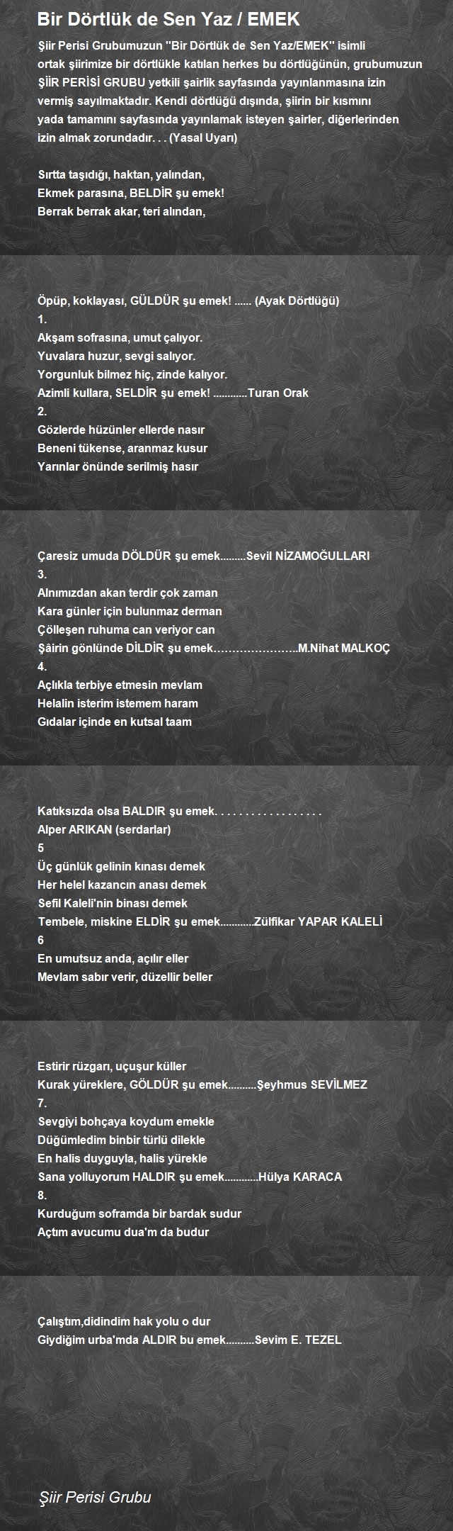 Şiir Perisi Grubu