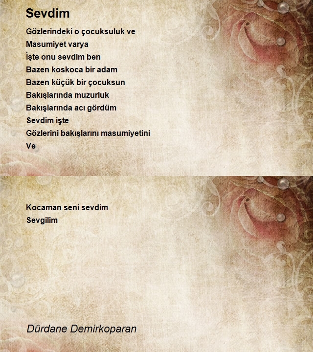 Dürdane Demirkoparan 