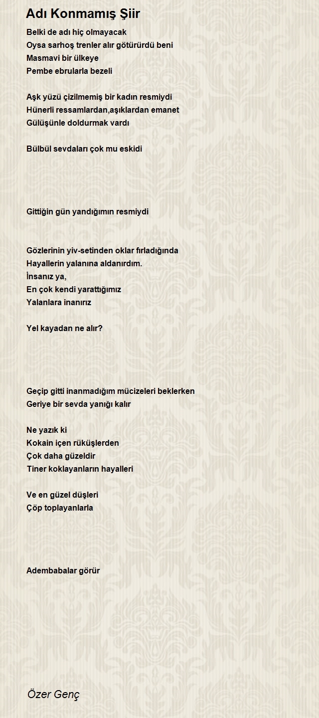 Özer Genç