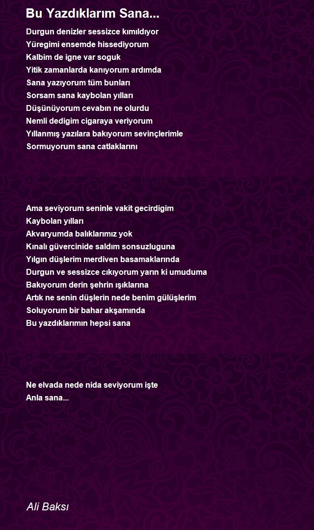 Ali Baksı