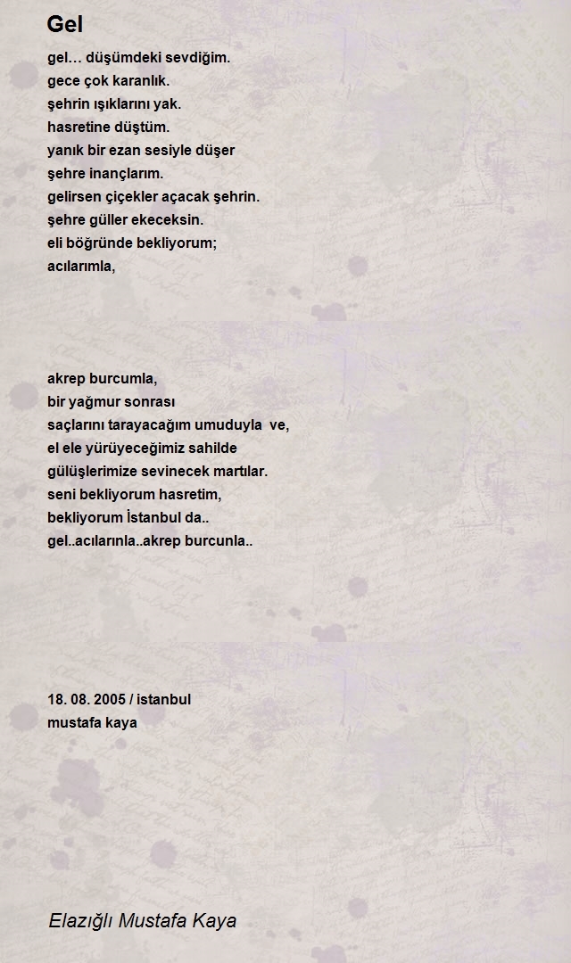 Elazığlı Mustafa Kaya