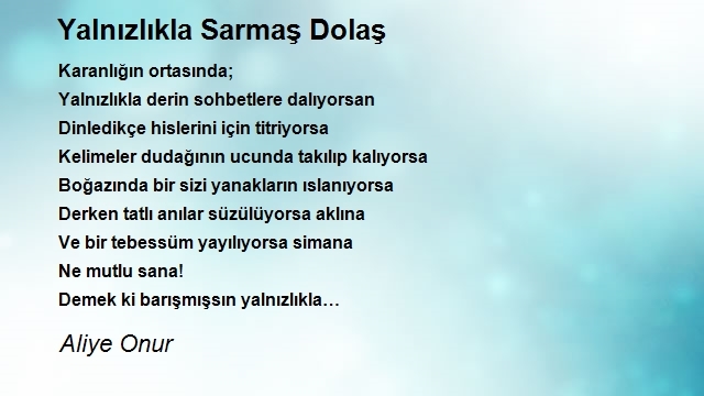 Aliye Onur