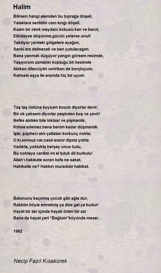 Necip Fazıl Kısakürek
