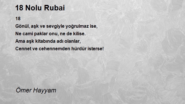 Ömer Hayyam