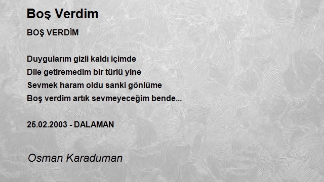 Osman Karaduman