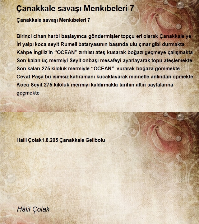 Halil Çolak