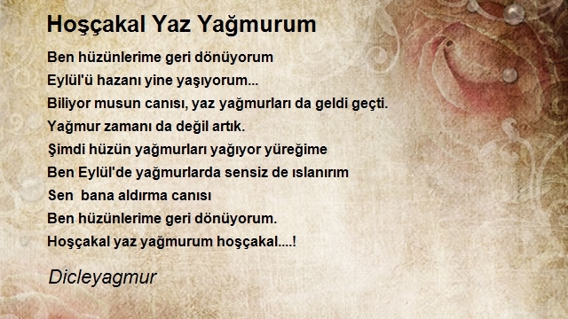 Şair Dicleyagmur