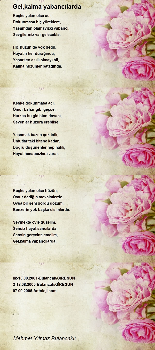 Mehmet Yılmaz Bulancaklı