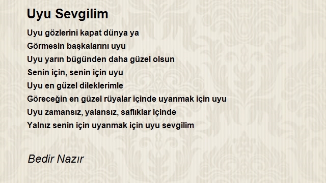 Bedir Nazır