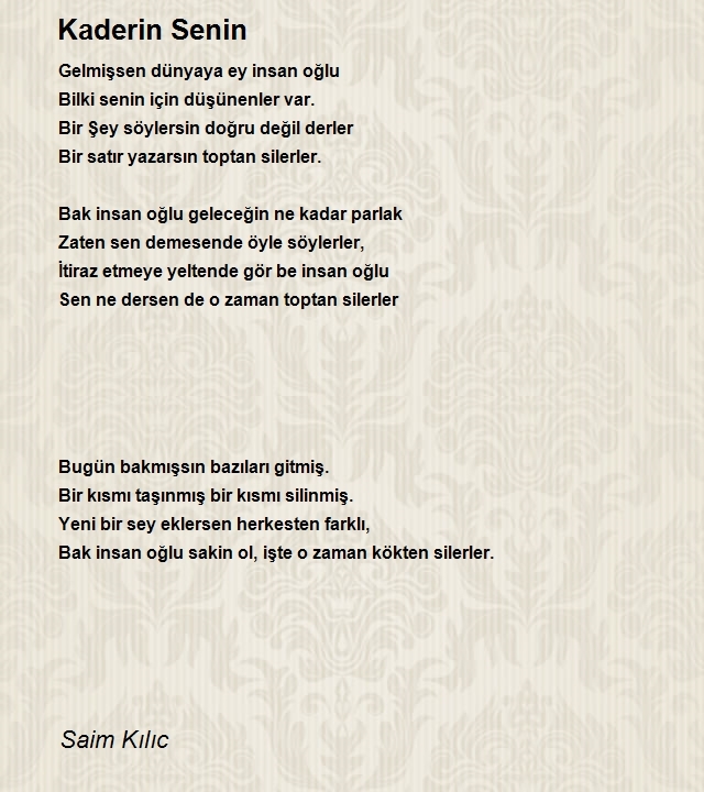 Saim Kılıc