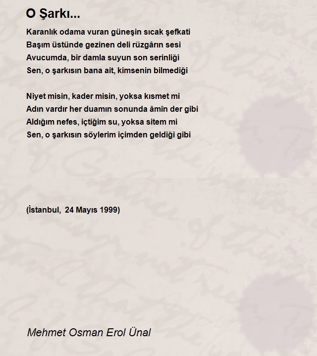 Mehmet Osman Erol Ünal