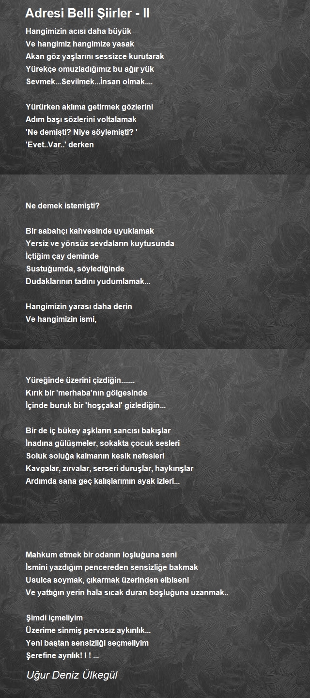 Uğur Deniz Ülkegül
