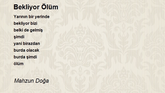 Mahzun Doğa