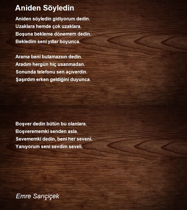Emre Sarıçiçek