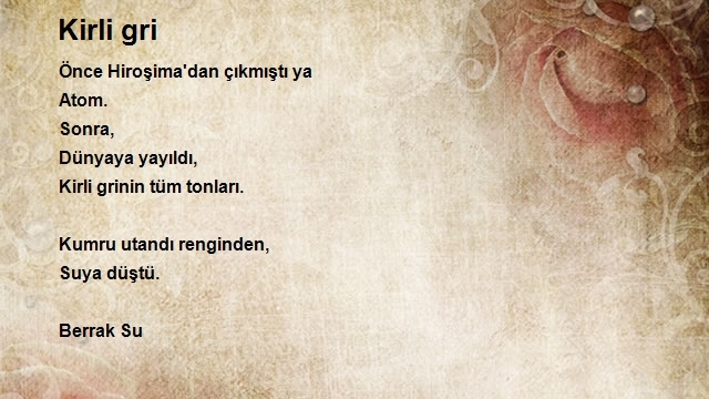 Berrak Su