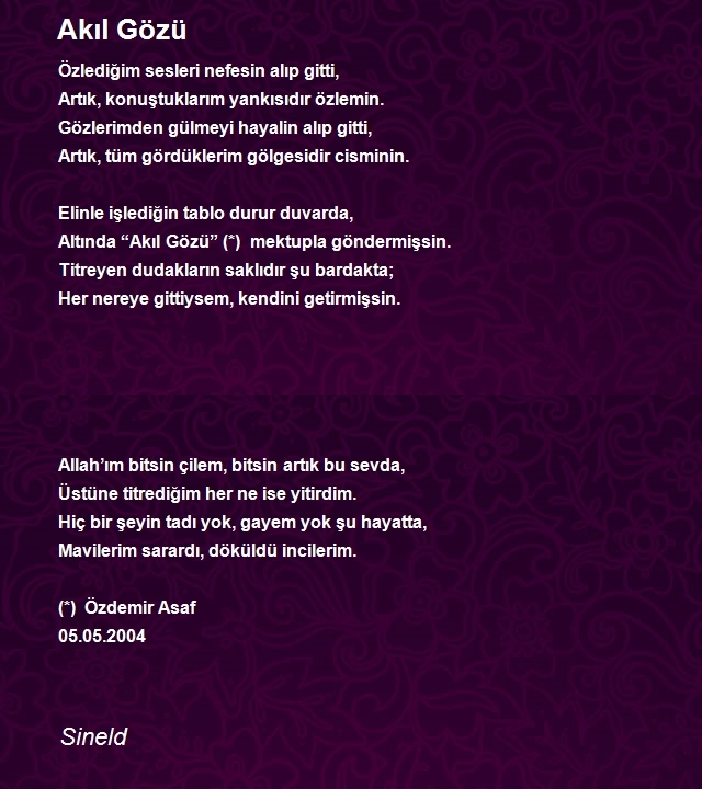 Şair Sineld