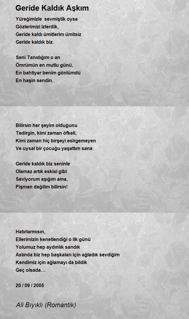 Ali Bıyıklı (Romantik)