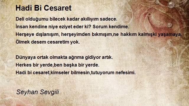 Seyhan Sevgili