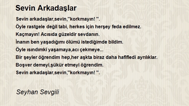 Seyhan Sevgili