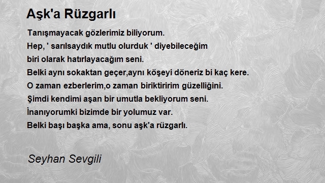 Seyhan Sevgili