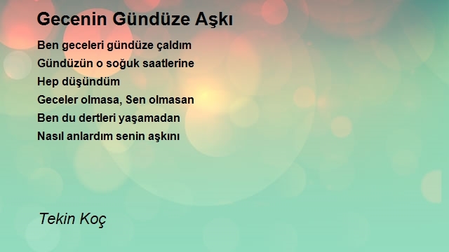 Tekin Koç