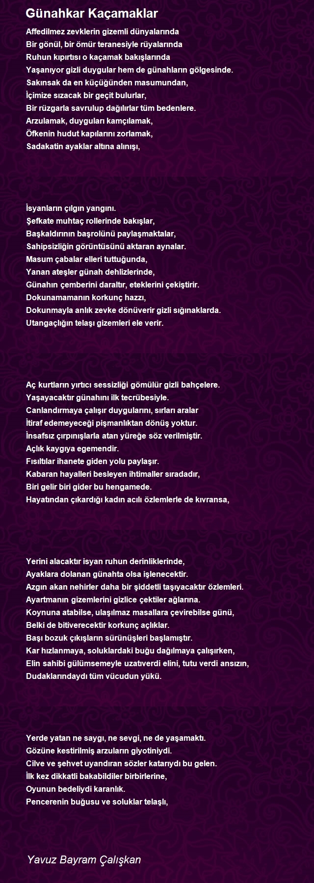 Yavuz Bayram Çalışkan