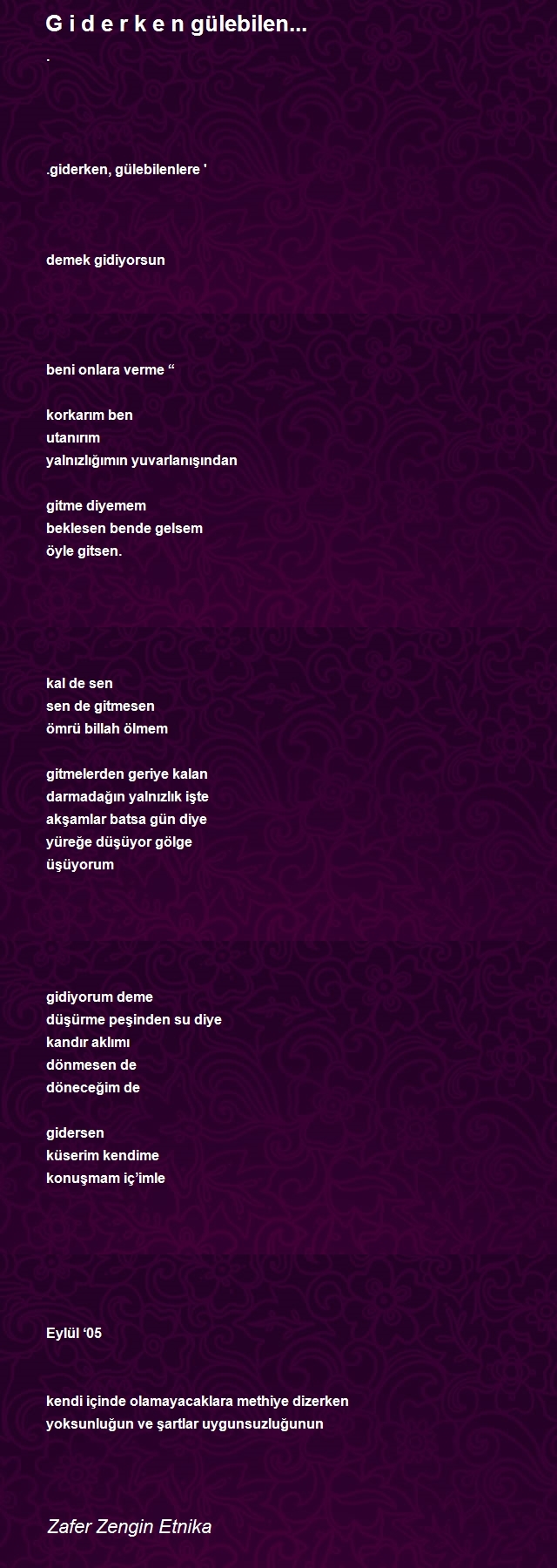 Zafer Zengin Etnika