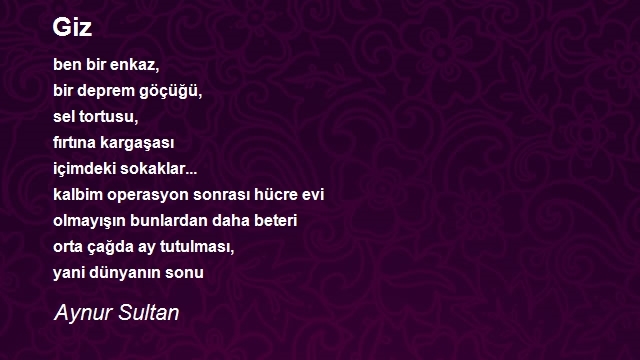 Aynur Sultan
