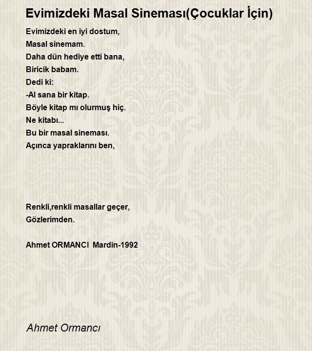 Ahmet Ormancı