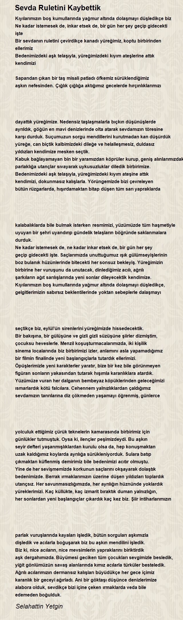 Selahattin Yetgin