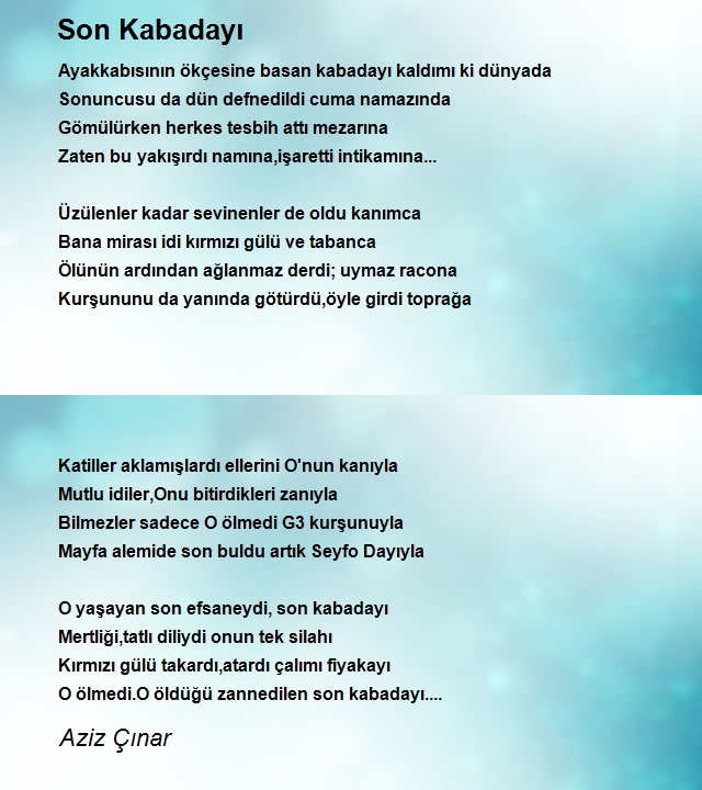 Aziz Çınar