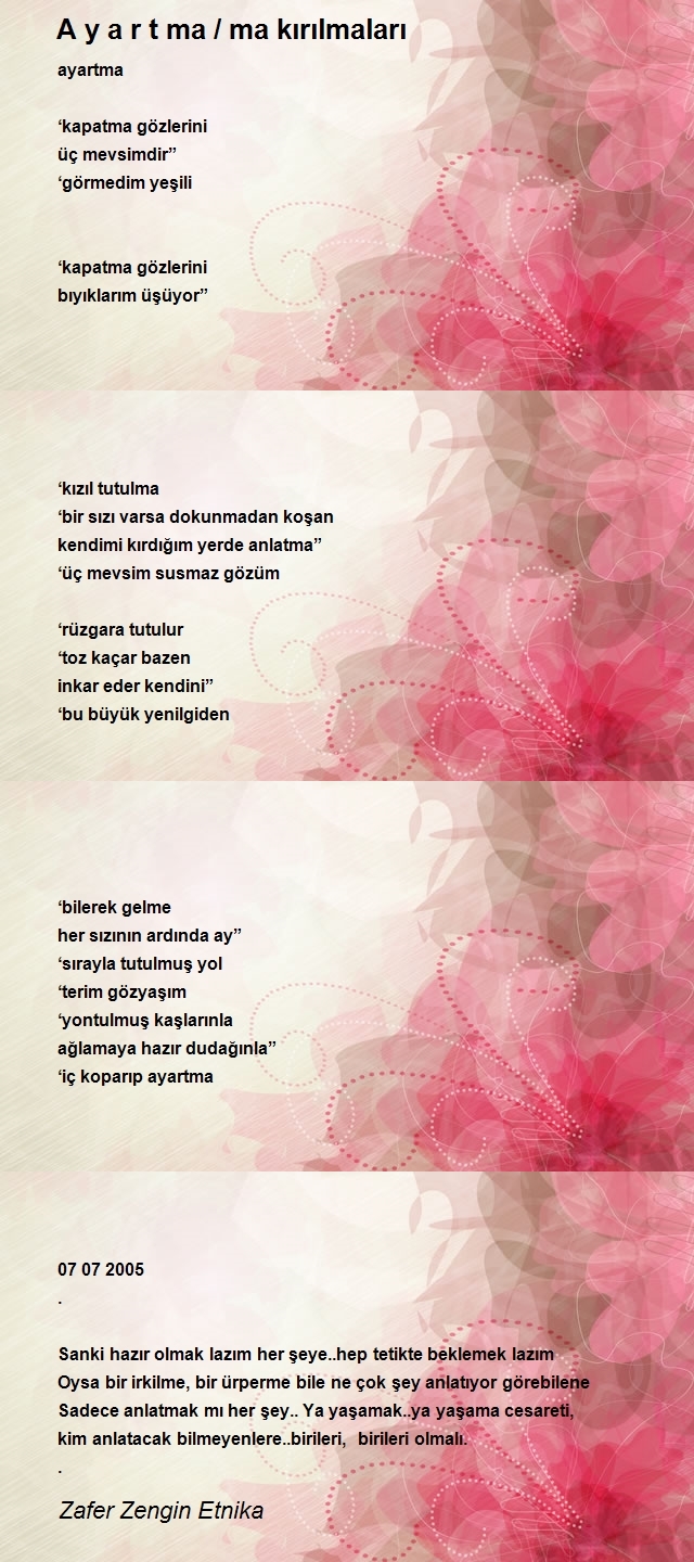 Zafer Zengin Etnika