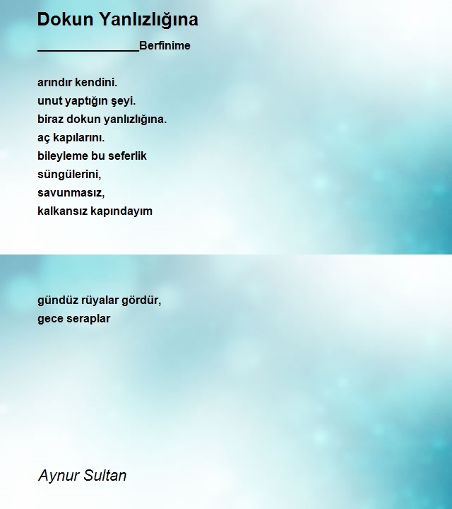 Aynur Sultan