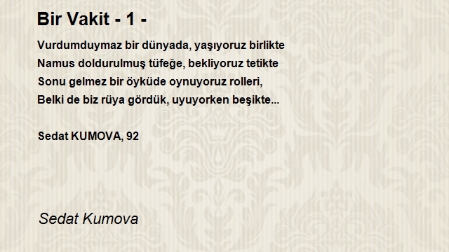 Sedat Kumova