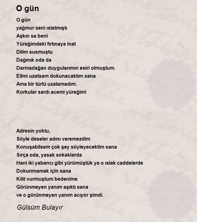 Gülsüm Bulayır