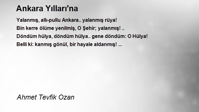 Ahmet Tevfik Ozan