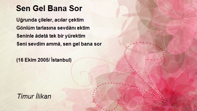 Timur İlikan