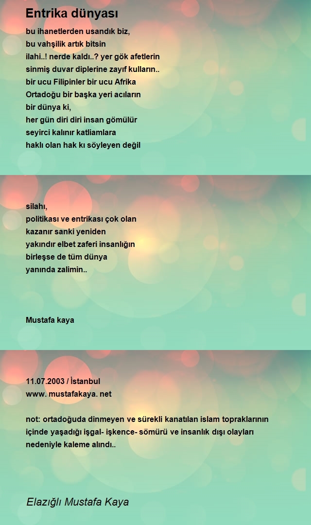 Elazığlı Mustafa Kaya
