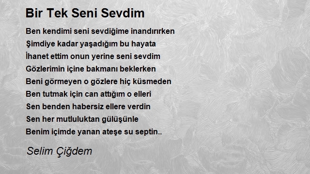 Selim Çiğdem