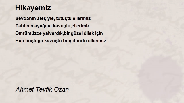 Ahmet Tevfik Ozan