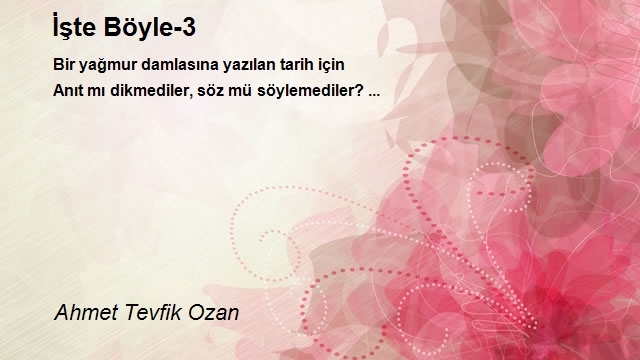 Ahmet Tevfik Ozan