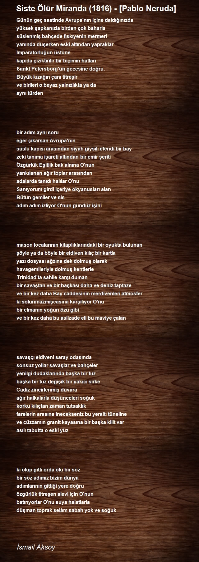 İsmail Aksoy