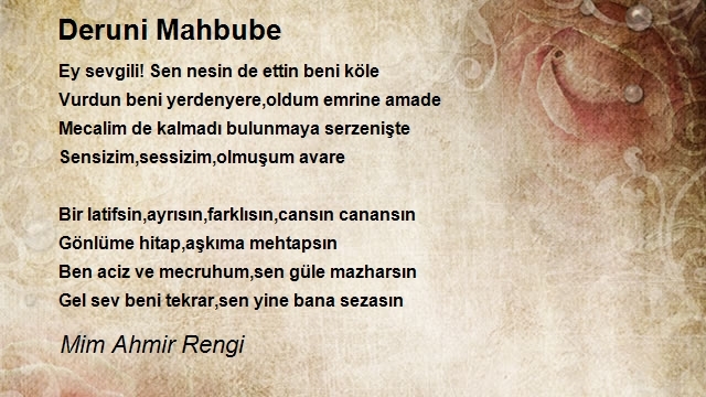 Mim Ahmir Rengi