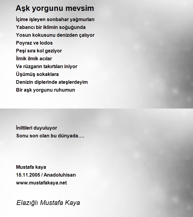 Elazığlı Mustafa Kaya