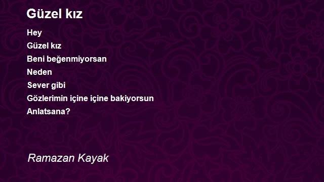 Ramazan Kayak