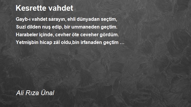 Ali Rıza Ünal
