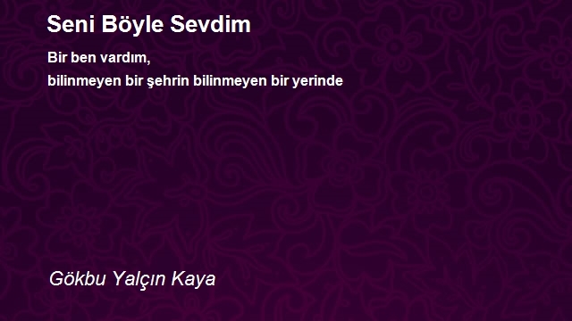 Gökbu Yalçın Kaya